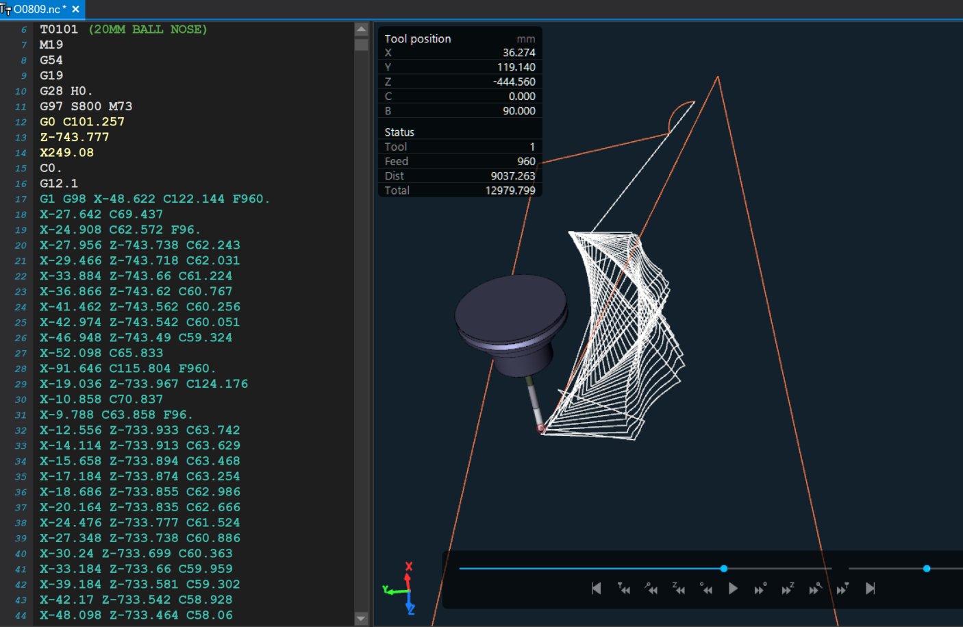 G12.1 — Интерполяция по полярным координатам FANUC: технический справочник